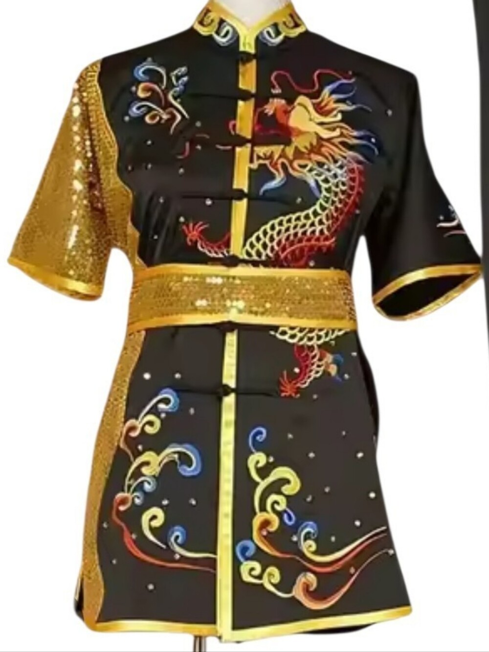 Wushu Kung Fu Dragon Design Uniform Top
